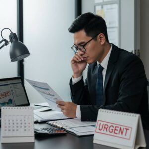 経理担当者必見！決算申告期限後の処理手順と上司への相談テンプレート