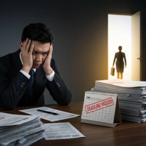 決算申告の期限を過ぎた社長必見！税理士が教える危機脱出法