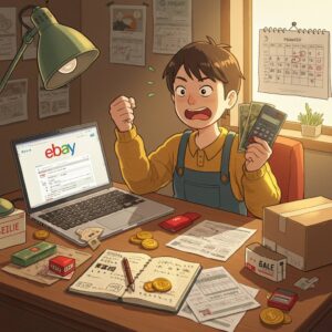 eBay副業を始めて3ヶ月で10万円稼いだ私の確定申告奮闘記