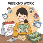 時間がない人必見！週末だけの単発バイトで年間50万円稼ぐ方法