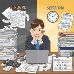 【実体験】初年度決算の準備で苦労した点と解決策、今から間に合う対策法