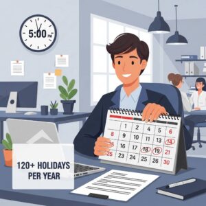 税理士法人への転職で年間休日120日以上を勝ち取った交渉術と成功例