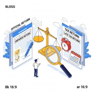 「修正申告」と混同しがちな「期限後申告」！それぞれの要件を徹底比較
