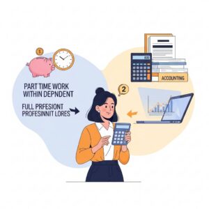 夫の扶養内で働く？それともガッツリ？未経験主婦の税理士事務所活用法