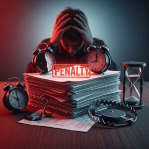 税金のペナルティ完全解説！期限後申告・無申告加算税・延滞税の罠