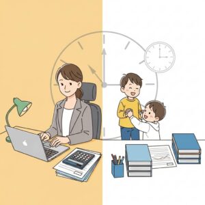 税理士事務所で働くママ必見！時短＆中抜けで叶える理想のワークライフバランス