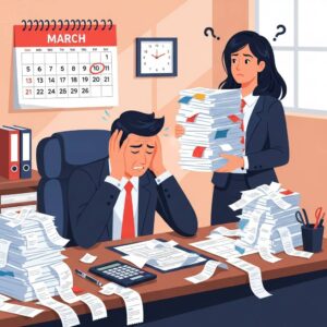 失敗談から学ぶ！3月決算の法人税申告を丸投げする際にやってはいけないNG行動