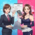昼職との掛け持ちキャバ嬢必見！損しない2026年の確定申告テクニック
